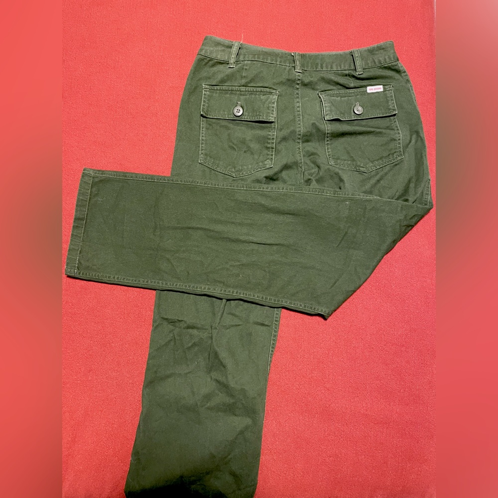Topo Designs Green Straight Leg Pants